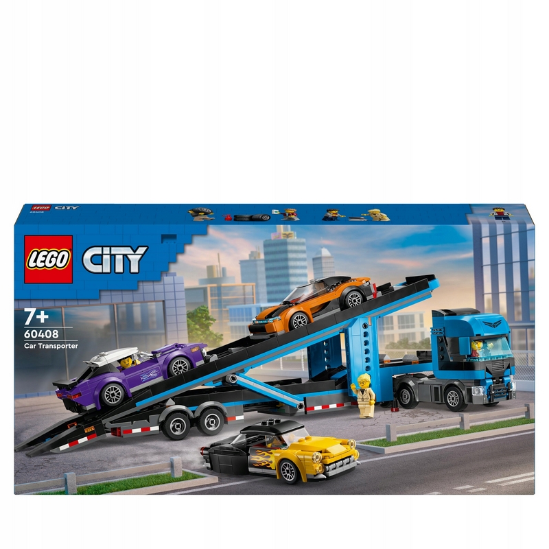 LEGO City 60408 City 60408 Nákladné auto na prepravu športových áut